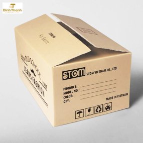 Thùng Carton 3 Lớp In Ấn
